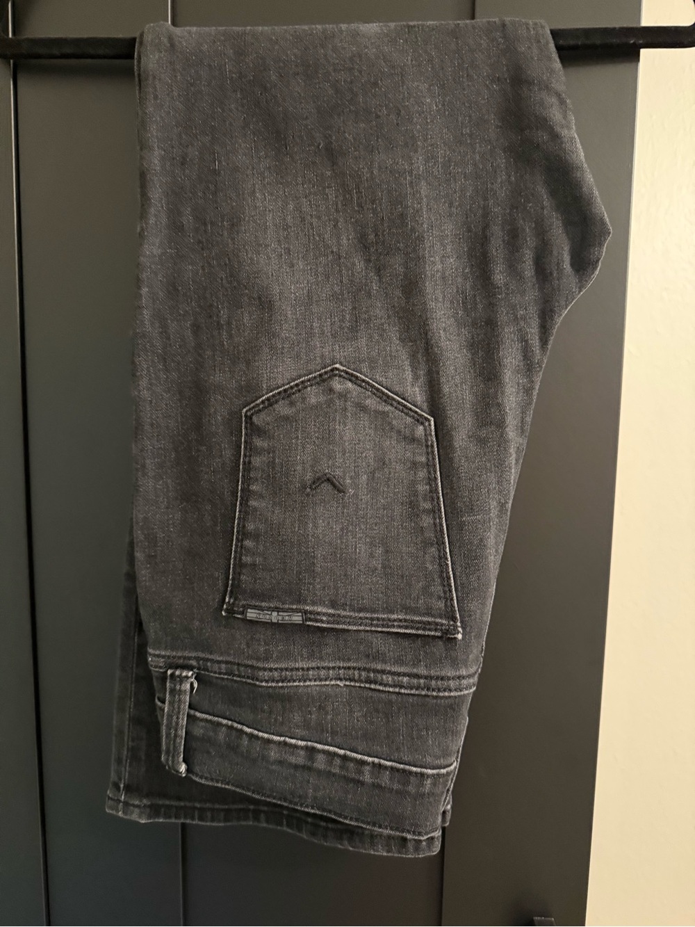 Hudson Jeans Slim Straight Gray Jeans